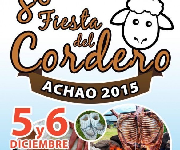 Con bastante dedicación preparan la fiesta del cordero en Achao