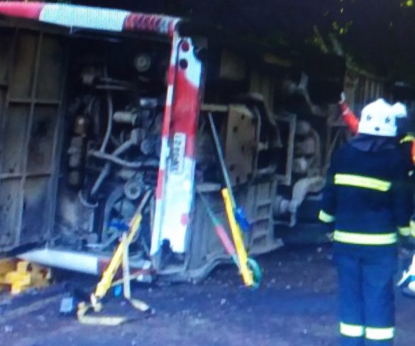 Al menos 10 fallecidos: delegación municipal de Tirúa sufre grave accidente en Curacautín