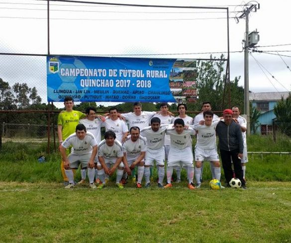 PRIMERA FECHA DE FÚTBOL RURAL, SEDE Isla Quenac.