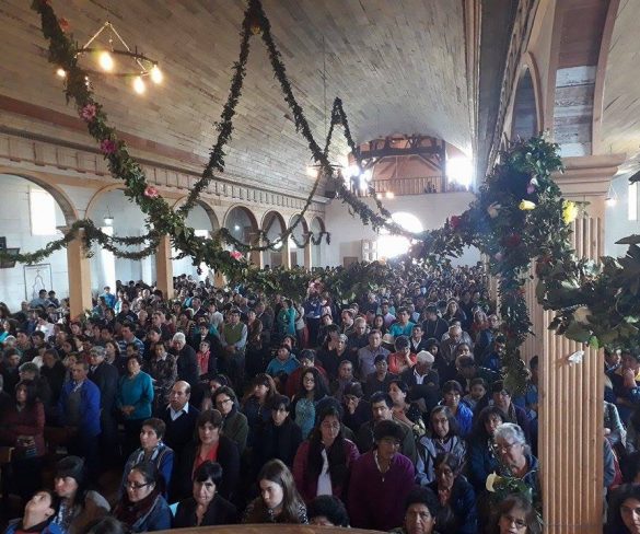 En directo  desde  el sector  Quinchao  fiesta  religiosa   8  de  diciembre