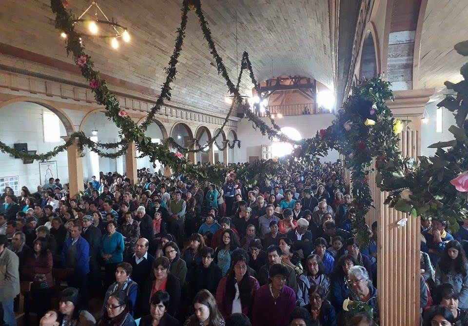 En directo  desde  el sector  Quinchao  fiesta  religiosa   8  de  diciembre