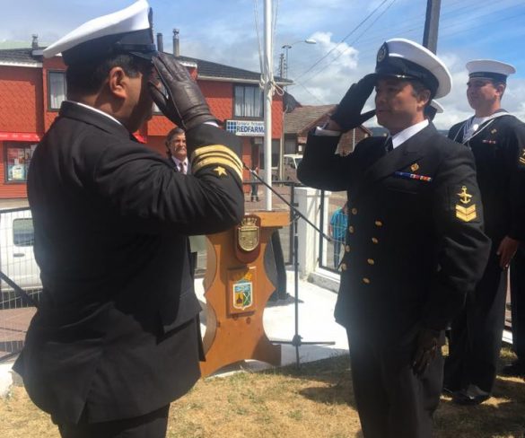 Ceremonia de Cambio de Mando de la Capitanía de Puerto de Achao