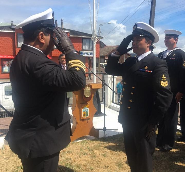 Ceremonia de Cambio de Mando de la Capitanía de Puerto de Achao