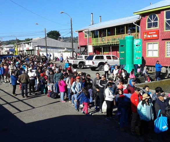 Cientos  de  feligreses   se  dan cita  al Santuario de Cahuach ,Quinchao