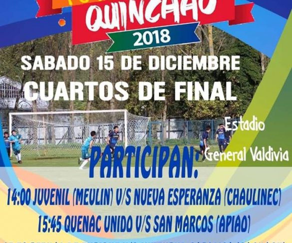 Campeonato Rural en Quinchao este  fin de Semana  Sábado y Domingo