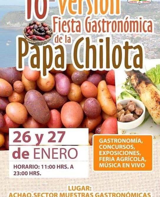 La  Fiesta de la Papa  se vive  en  Achao