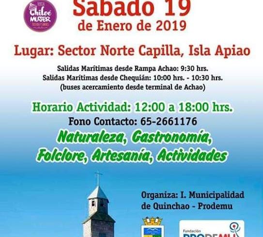 ¡¡¡ SÁBADO 19 DE ENERO «3era FIESTA GASTRONÓMICA Y ARTESANAL ISLA APIAO 2019»!!!!!!!!