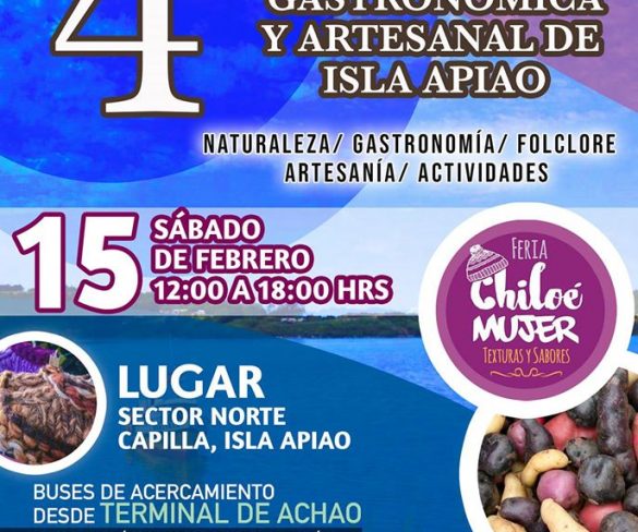 Fiesta Gastronómica y Artesanal de Isla Apiao,  comuna de Quinchao