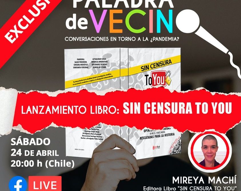 Lanzamiento del Libro “SIN CENSURA, TO YOU”